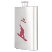 California Flag Snowboard Flacon (Links)