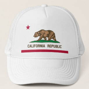 CALIFORNIA FLAG TRUCKER PET