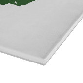 California Floral Doodles Snijplank (Hoek)