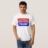 California for Trump T-shirt (Voorkant volledig)