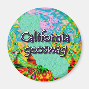 California Geocaching Supplies Magnet Geoswag Magneet