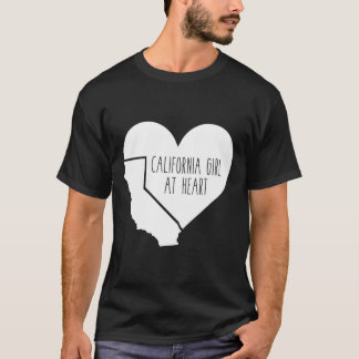 California Girl At Heart T-shirt
