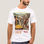 California Gold Rush T-shirt (Voorkant)