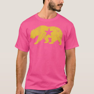 California Golden State Beer Distress L T-shirt
