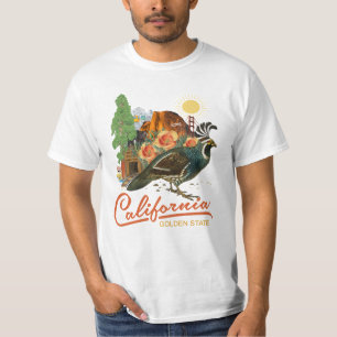 California Golden State Historical Landmarks Sites T-shirt