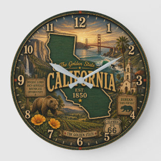 California Golden State Landmark Grote Klok