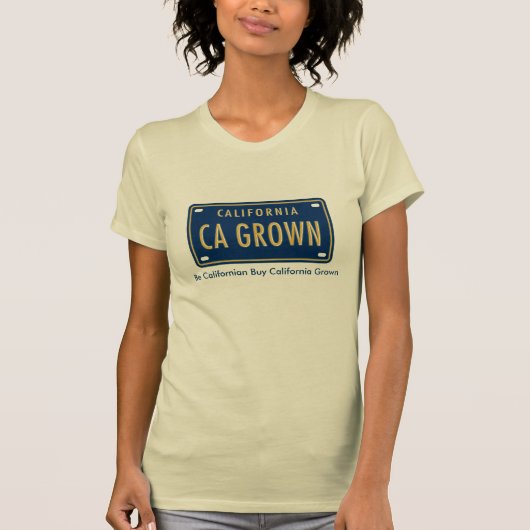 California Grown Logo T-Shirt féminin (Devant)