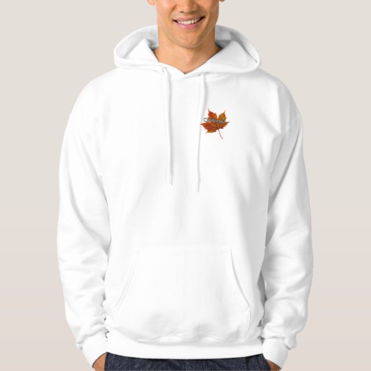CALIFORNIA HERFST LEAF HOODIE (Voorkant)