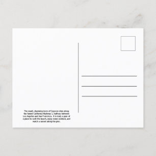 California Highway 1 Briefkaart