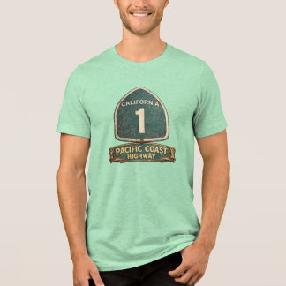 California Highway een Pacific Coast Highway Tri-Blend Shirt