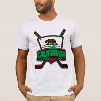 California Hockey Logo, met naam & nummer T-shirt