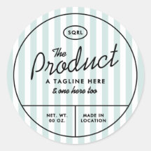 California Hotel Strepen Boutique Ronde Labels