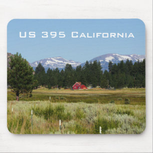 California HWY 395 Landscape Muismat