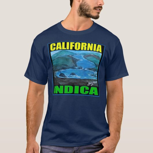 CALIFORNIA INDICA T-SHIRT (Voorkant)