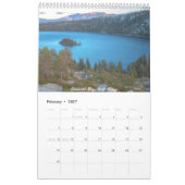 California Landschappen Kalender (Feb 2027)