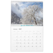 California Landschappen Kalender (Jan 2027)