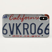California licence bord phone case (Achterkant (horizontaal))