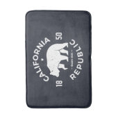 California Logo | De Golden-staat Badmat (Voorkant Verticaal)