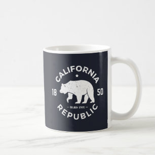 California Logo De Golden-staat Koffiemok