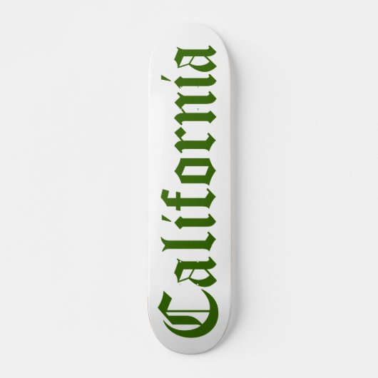 California Longboard Skateboard (Voorkant)