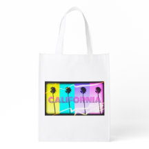 "California Love" Herbruikbare Canvas tas