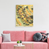 California Map Canvas Afdruk (Insitu (Woonkamer))