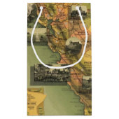 California Map Klein Cadeauzakje (Achterkant)