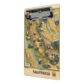 California Map Mini Klembord (Angled2)