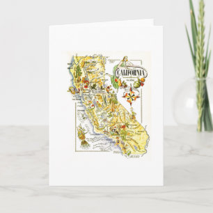  California Map Road Verenigde Staten Kaart