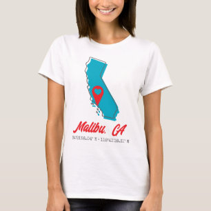 California Map T-shirt