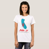 California Map T-shirt (Voorkant volledig)