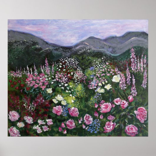 California Meadow Poster (Voorkant)