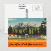 California, Mission Motel Briefkaart (Voorkant / Achterkant)