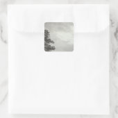 California Mission Vierkante Sticker (Tas)