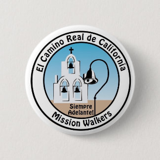 California Mission Walkers Button