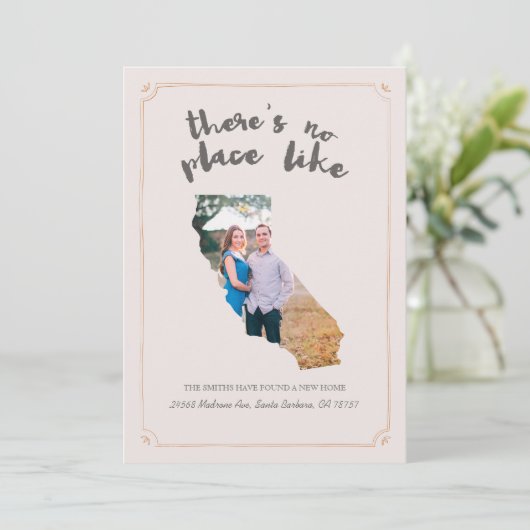 California Moving Faire-part (Debout devant)