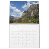 California National Parks Kalender (Mar 2026)
