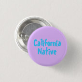 California Native Ronde Button 3,2 Cm (Voorkant /achterkant)