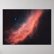 California Nebula Poster