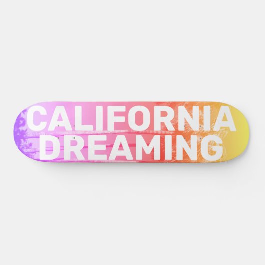California Palm Dreams Skateboard (Horizontaal)