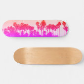 California Palms Skateboard Sunset COLOR! (Horizontaal)