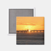 California Peer op Sunset Magneet (Voorkant / Achterkant)