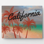 California Plaque Fotoplaat (Voorkant)