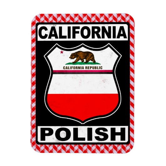 California, Pools-Amerikaans Magnet Magneet (Verticaal)