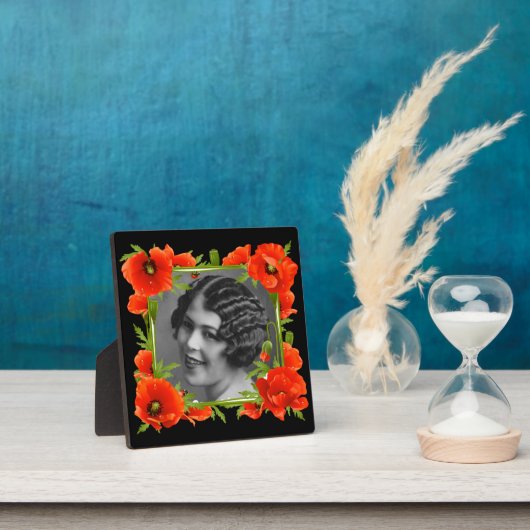 California Poppies Art Plaque (Insitu)