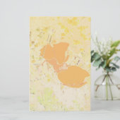 California Poppies Art Stationery Briefpapier (Staand voorkant)