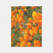 California Poppies Fleece Blanket Deken (Voorkant)