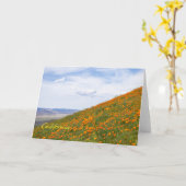 California Poppies Kaart (Gele Bloem)