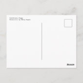 California Poppy Briefkaart (Achterkant)