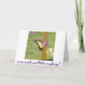 California Poppy Moederdag Kaart (Achterkant)